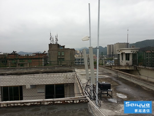  嵊州某看守所大功率手机信号屏蔽器（白噪声）案例